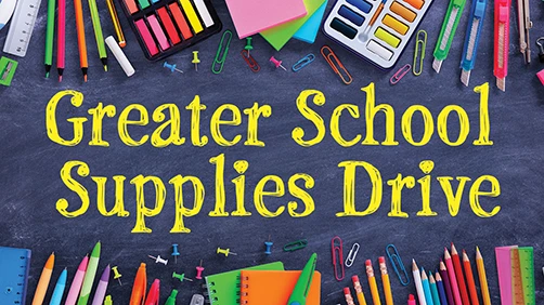 Greater School Supplies Drive
