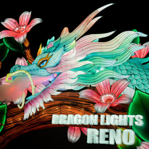 Dragon Lights Reno dragon lantern