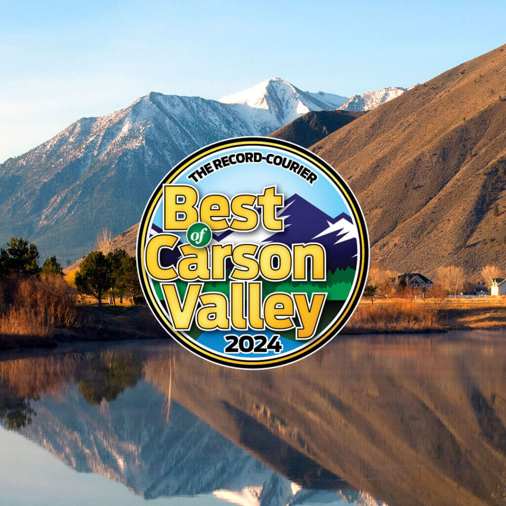 The Record-Courier's 2024 Best of Carson Valley Awards Logo