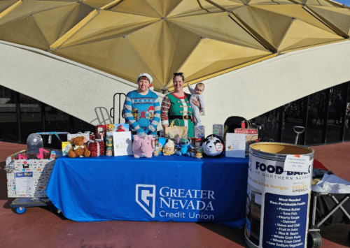 Greater Giving 2024 - GNCU employees at 
Spirit of the Season