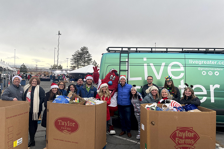 Greater Nevada Credit Union’s Greater Giving Campaign Brings Holiday Cheer