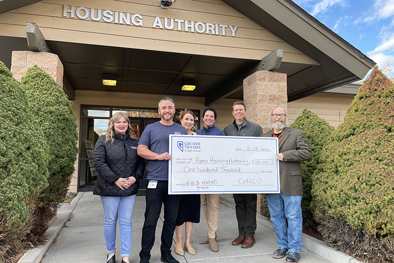 Greater Nevada Credit Union Facilitates $100,000 Grant for Reno Housing Authority’s Empowerment Program