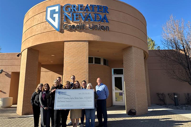 Greater Nevada Credit Union Supports Rebuilding Together Northern Nevada with $100,000 Grant