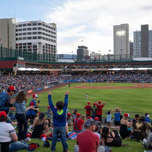 Fans excited at Greater Nevada Field